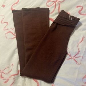 Frankie’s Bikinis Fleur Cloud Knit Low Rise Pant